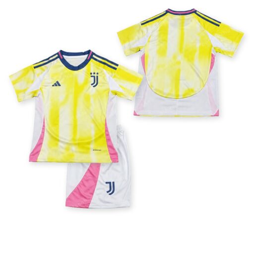 Juventus Away Kids Football Kit 24/25