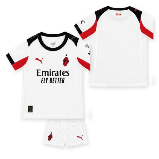 AC Milan Away Kids Football Kit 25/26