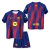 Barcelona Home Kids Football Kit 25/26