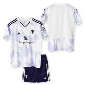 Manchester United Away Kids Football Kit 25/26