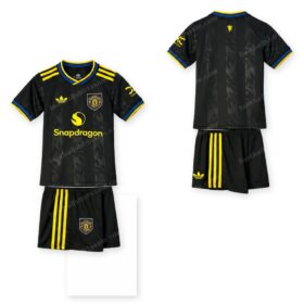 Manchester United Third Kids Football Kit 25/26