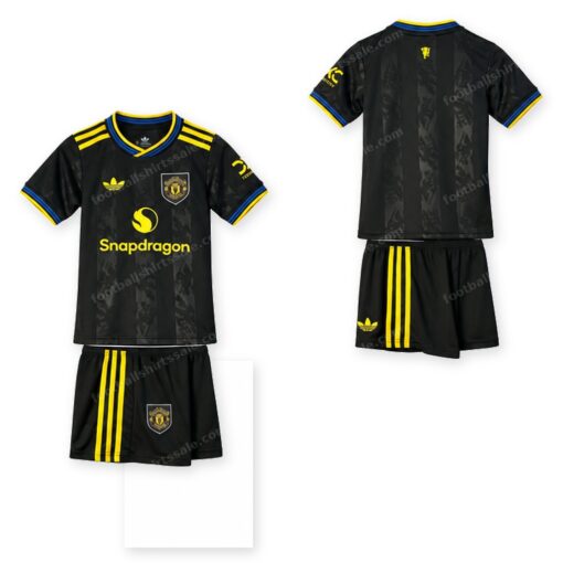 Manchester United Third Kids Football Kit 25/26
