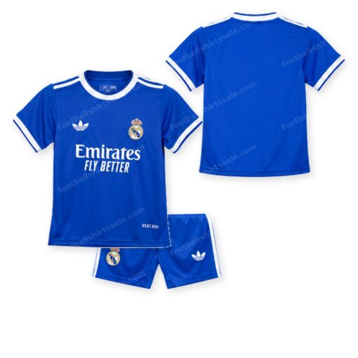 Real Madrid Third Kids Football Kit 25/26