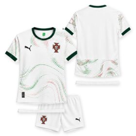 Portugal Away Kids Football Kit 2025