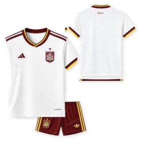 Spain Away World Cup Kids Football Kit 2026