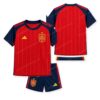 Spain Home World Cup Kids Football Kit 2026