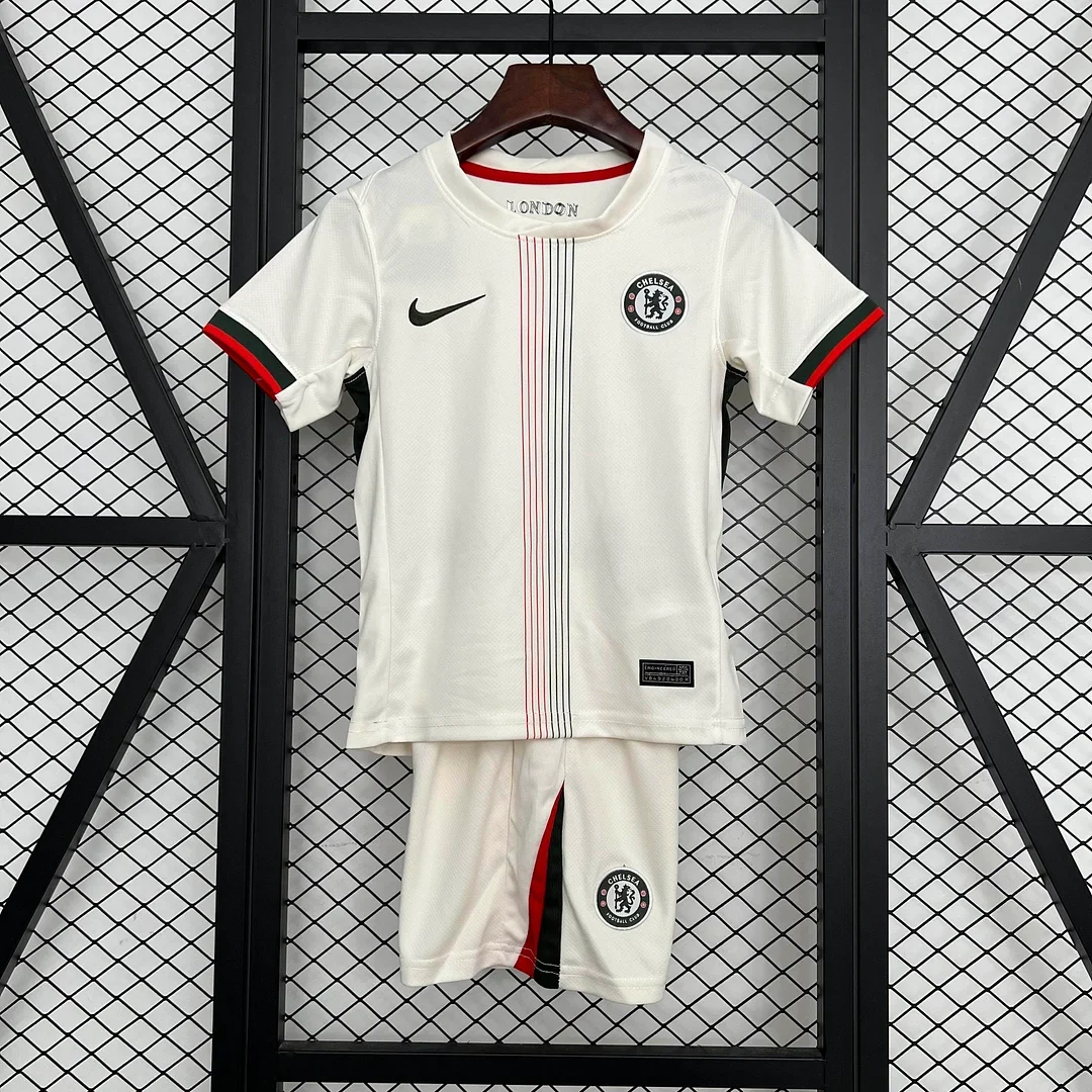 Chelsea Away Kids Football Kit 25/26