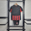 2025/2026 AC Milan Home Football Shirt Kids Size - Detail 1