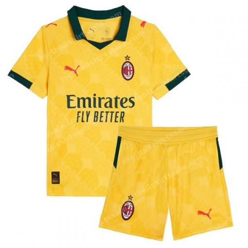 AC Milan Third Kids Football Kit 25/26