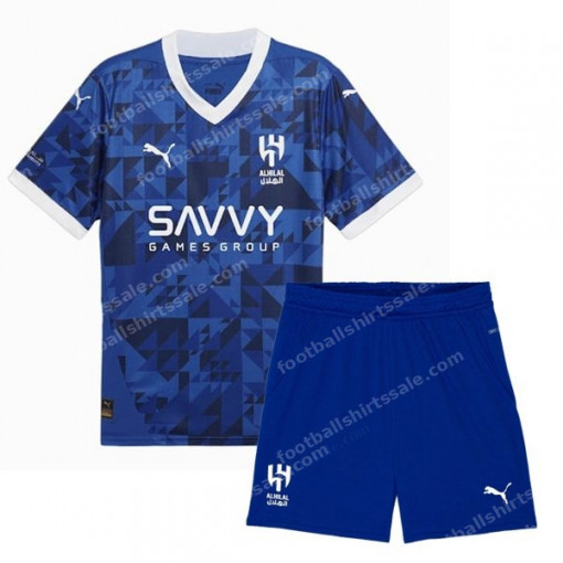 Al Hilal Home Sfc Kids Football Kit 24/25