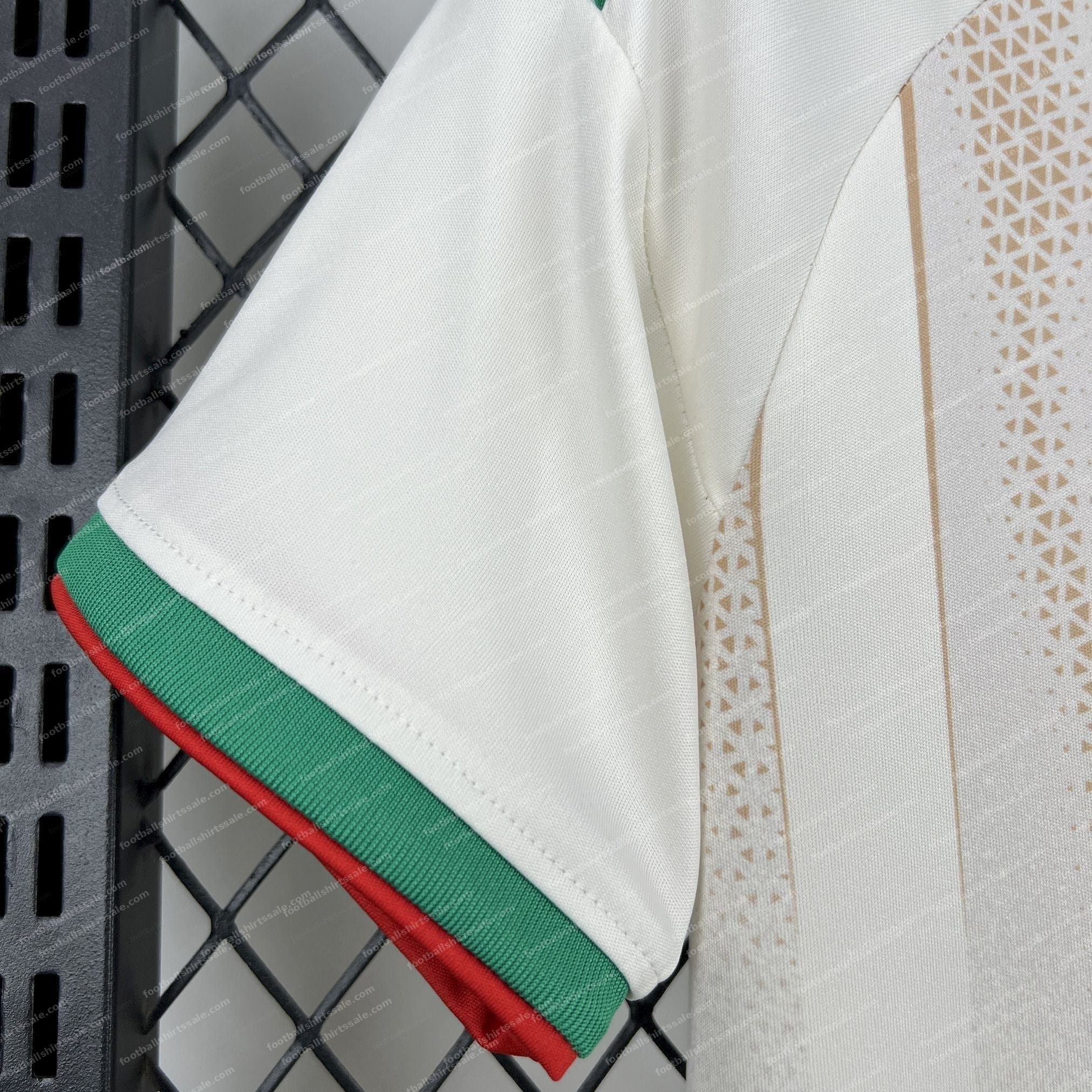 2026 Algeria Home World Cup Football Jersey Kids Size - Detail 4