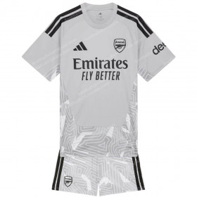 Arsenal Goalkeeper Grey Kids Football Kit 26/27