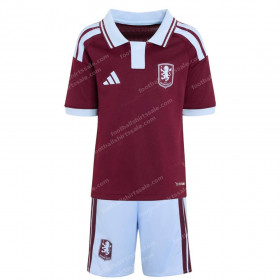 Aston Villa Home Kids Football Kit 26/27