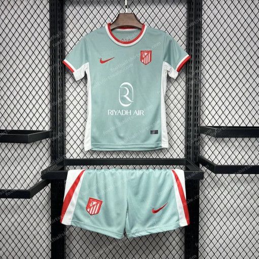 Atletico Madrid Away Kids Football Kit 24/25
