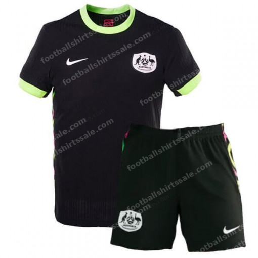 Australia Away Kids Football Kit 2025