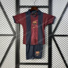 Barcelona x Travis Scott Retro 2000/01 Home Skeleton Jersey Kids Size