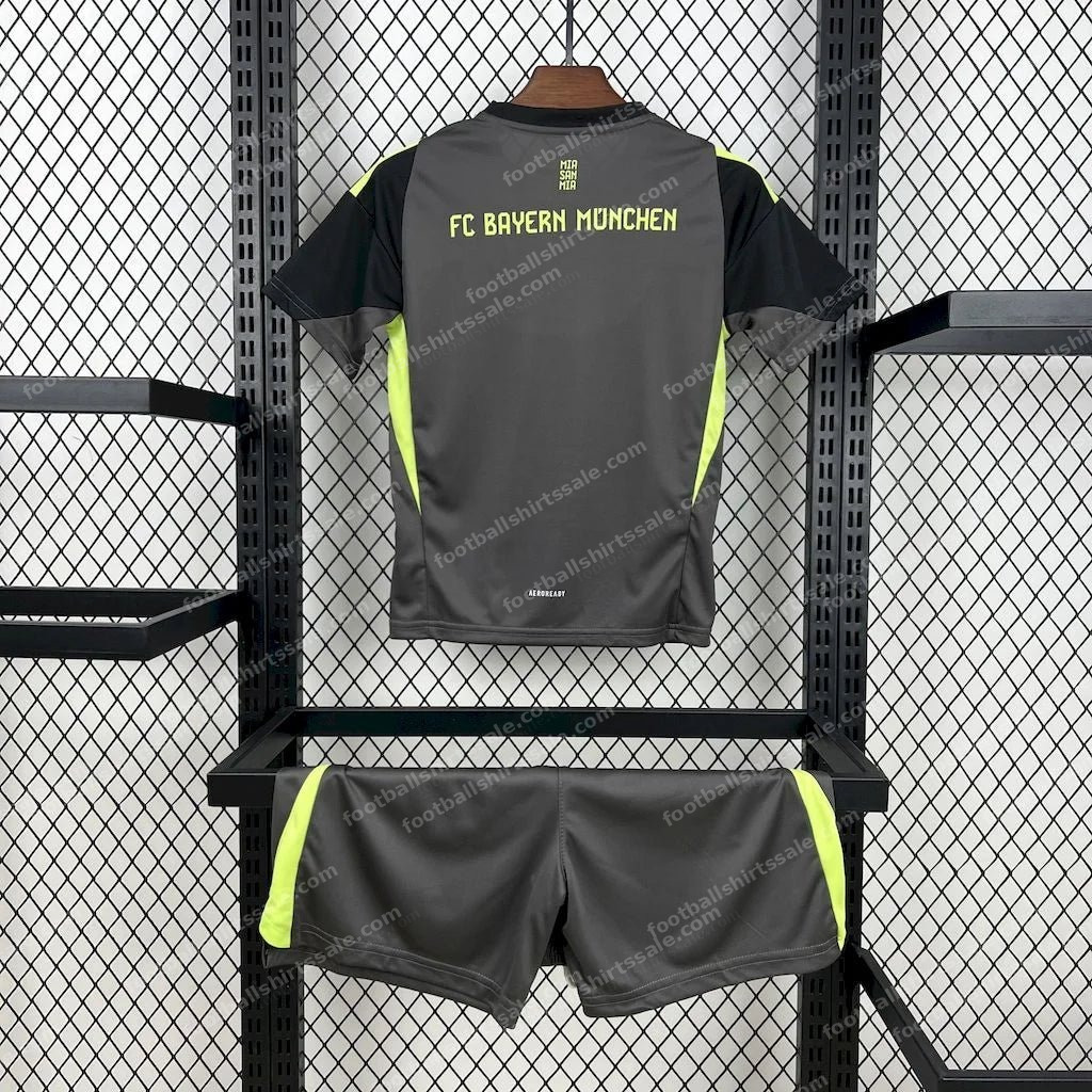 2025/2026 Bayern Munchen Goalkeeper Football Shirt Kids - Detail 1
