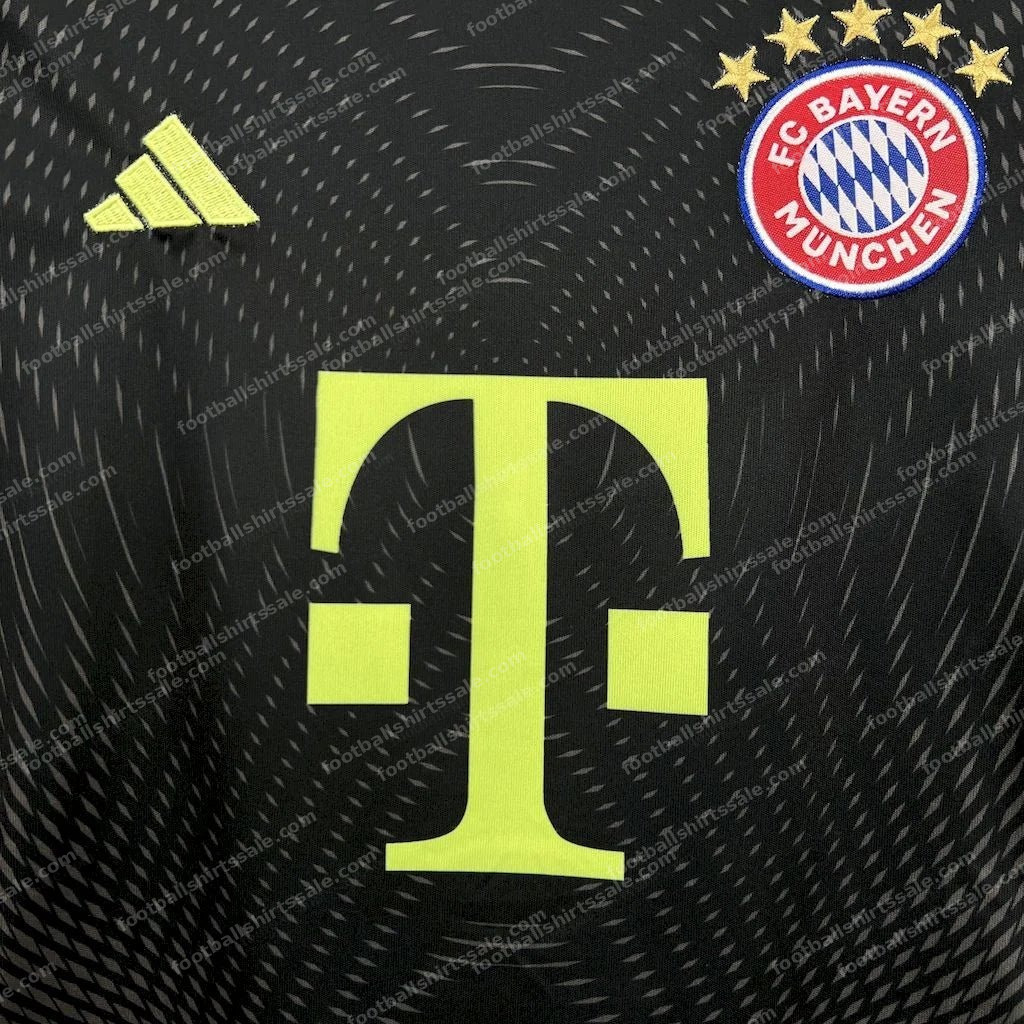 2025/2026 Bayern Munchen Goalkeeper Football Shirt Kids - Detail 2