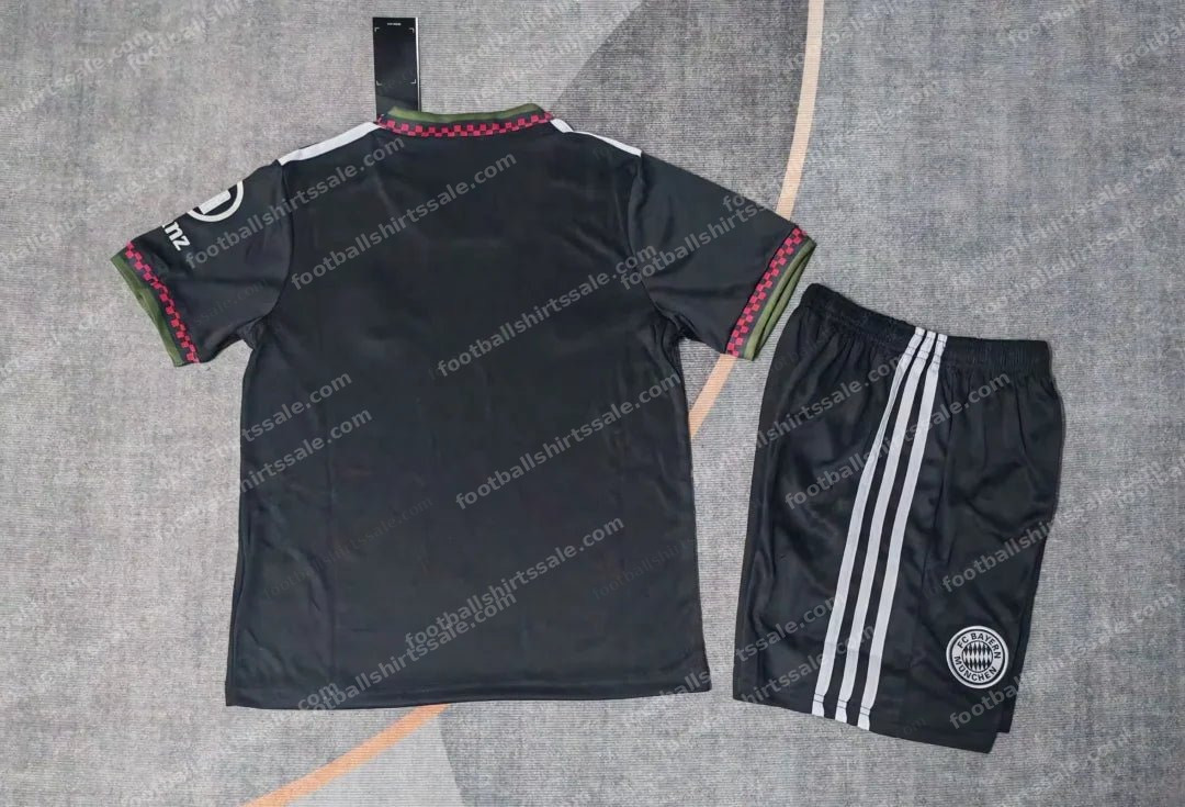 2025/2026 Bayern Munchen Third Away Football Shirt Kids Size - Detail 1