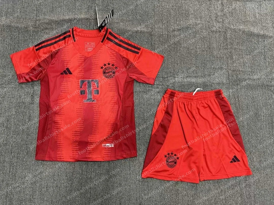 2024/2025 Bayern Munich Home Football Jersey 1:1 Thai Quality Kids Size