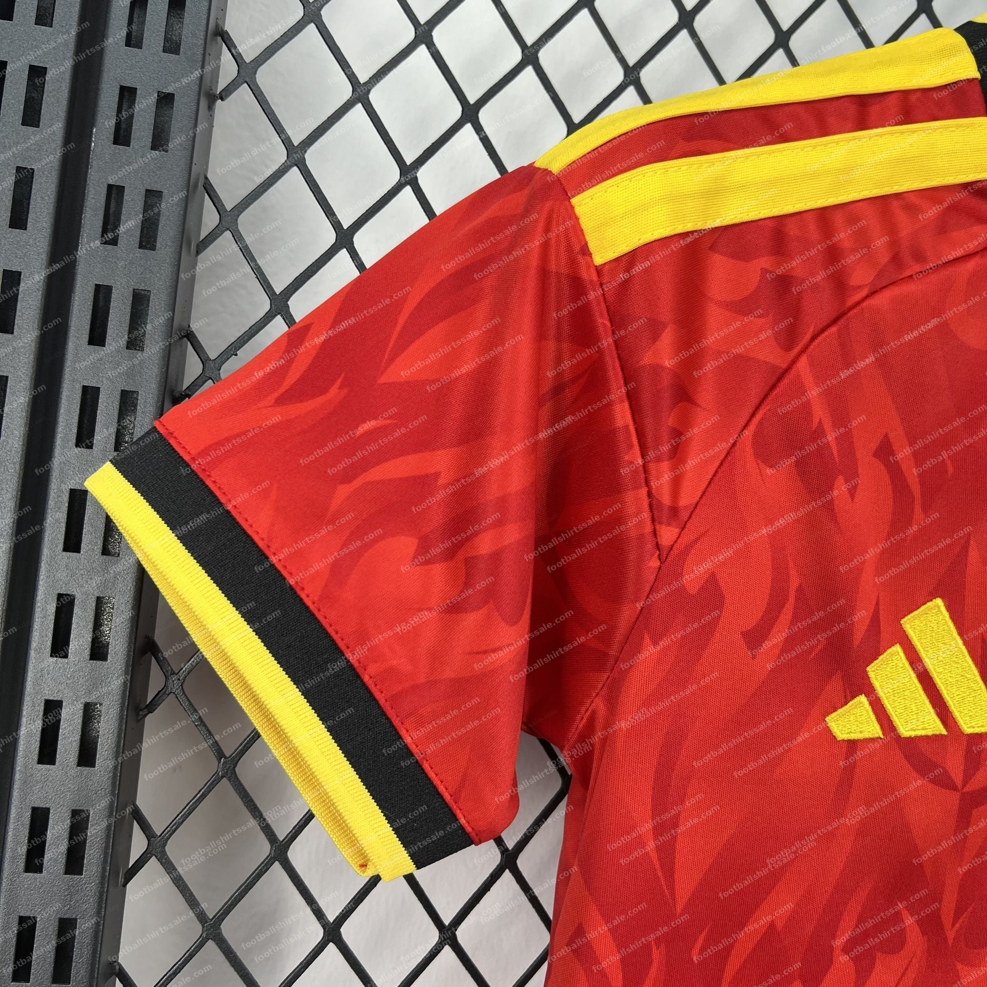 2026 Belgium Home World Cup Football Shirt Kids Size - Detail 3