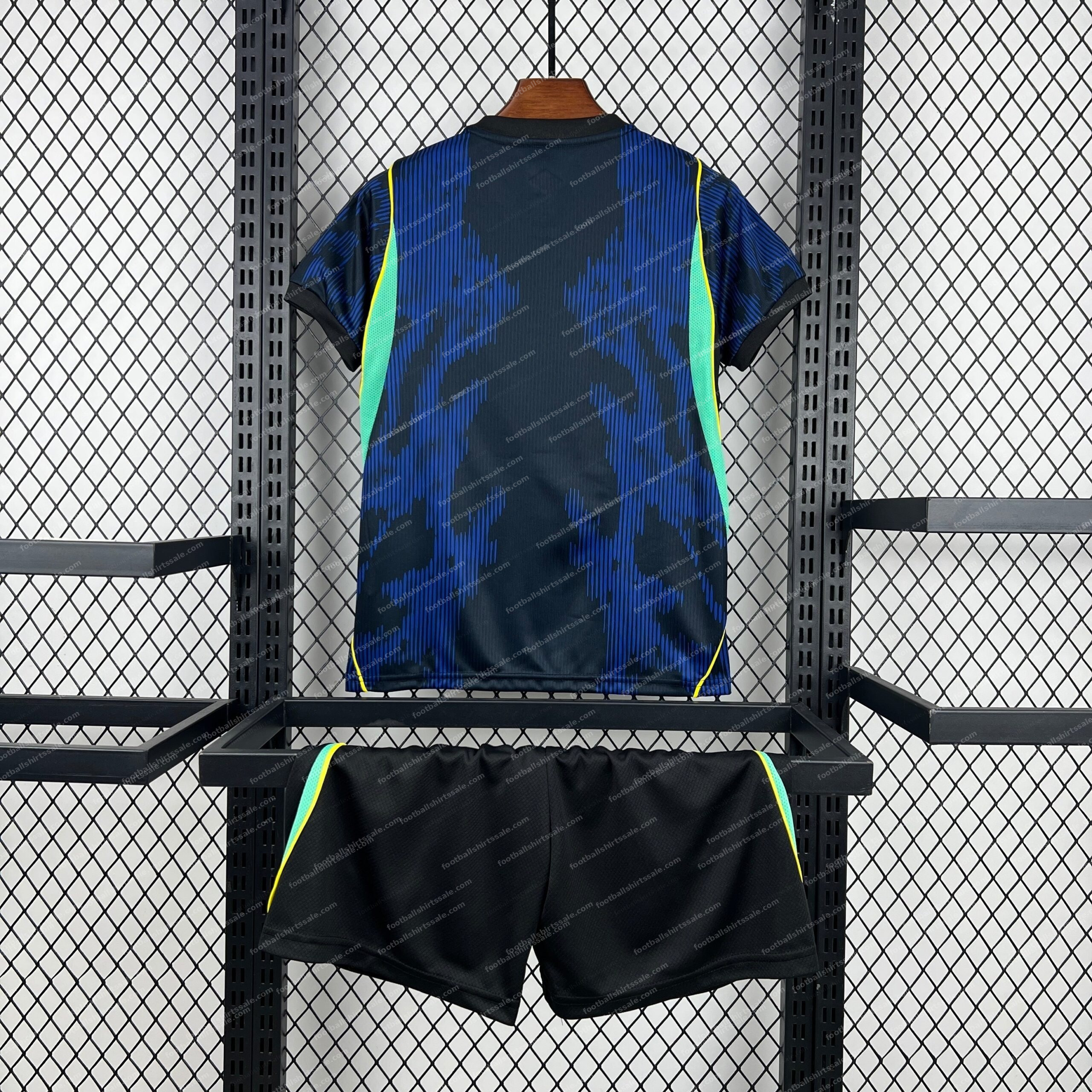 2026 Brazil Away World Cup Football Shirt Kids Size - Detail 1