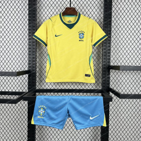 Brazil Home World Cup Kids Football Kit 2026
