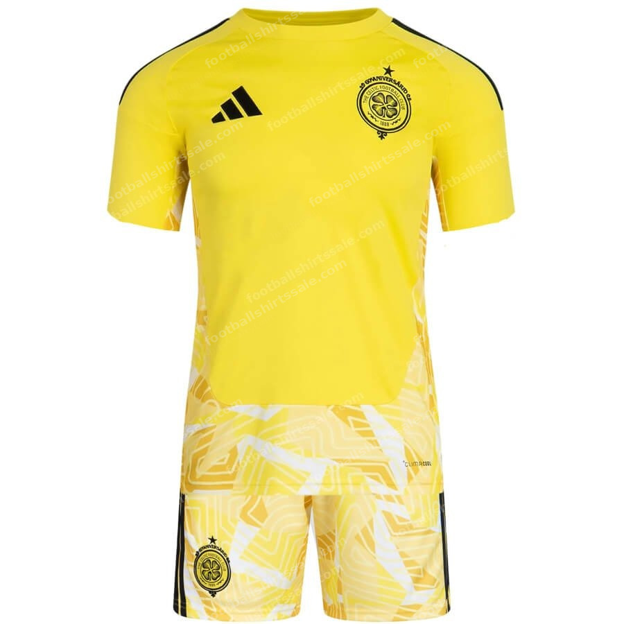 Celtic Goalkeeper Kids Kit 25/26 – Yellow