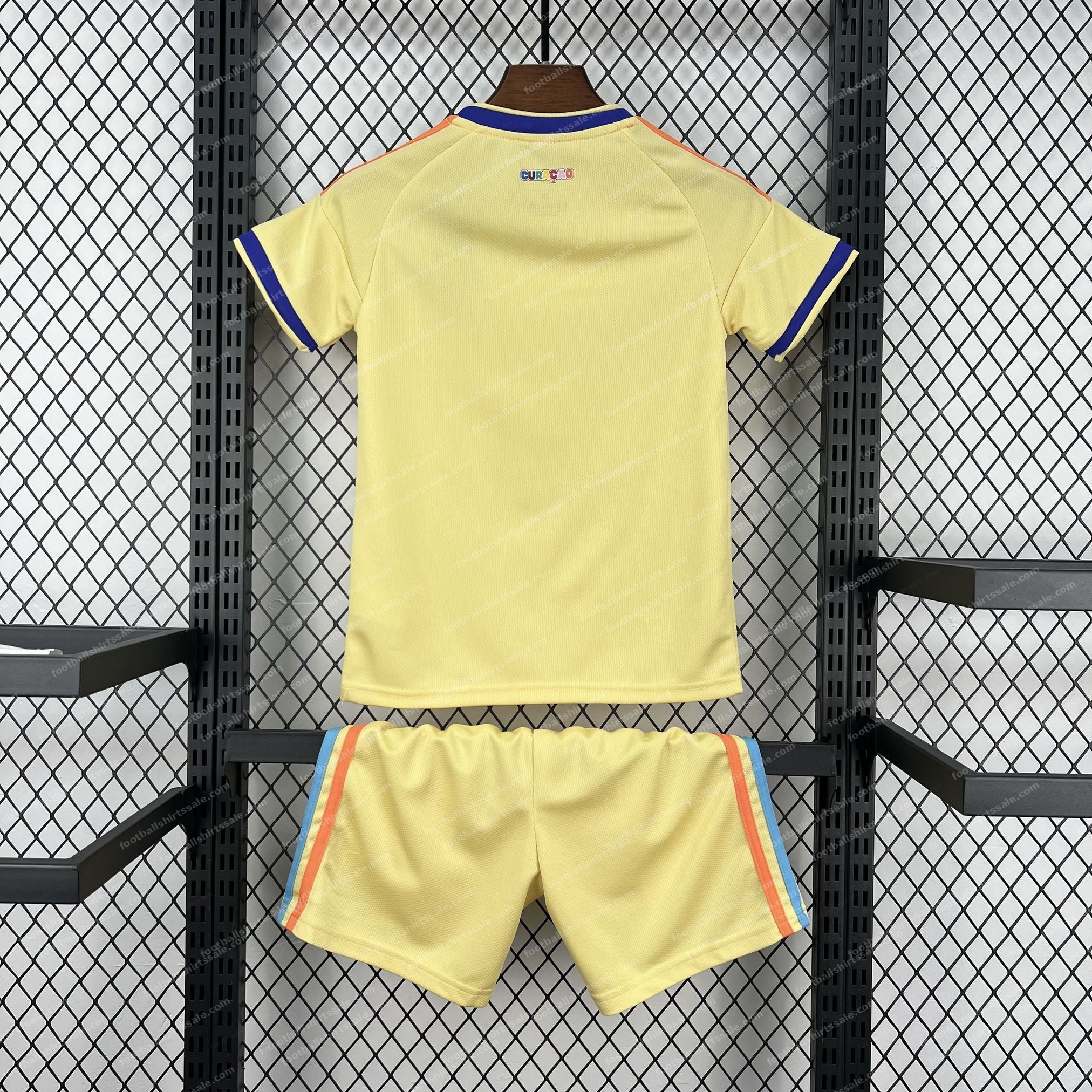 2026 Curacao Away World Cup Football Shirt Kids Size - Detail 1