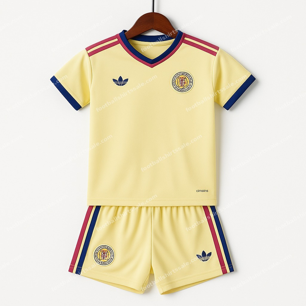 2026 Curacao Away World Cup Football Shirt Kids Size