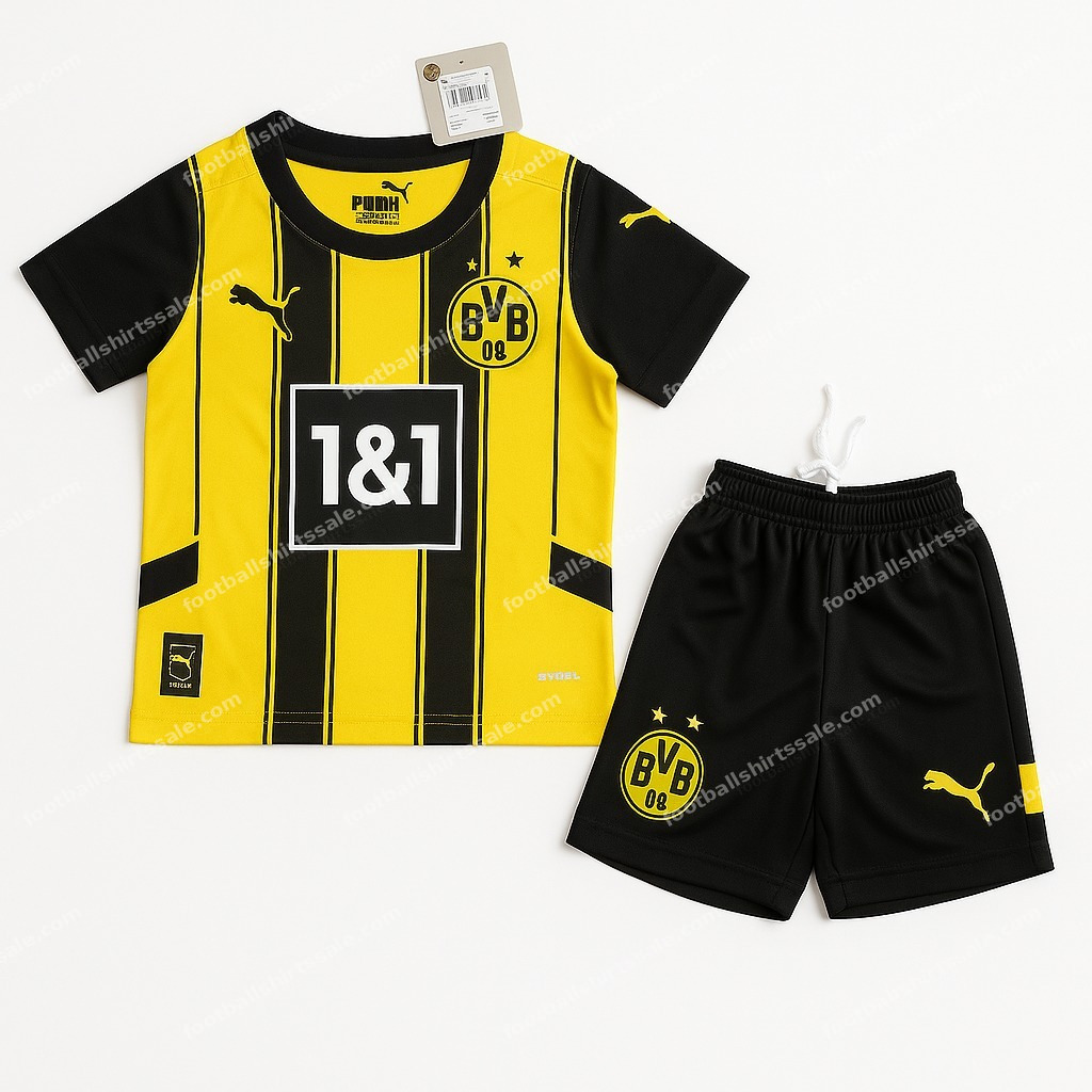 2024/2025 Dortmund Home Football Shirt 1:1 Thai Quality Kids Size