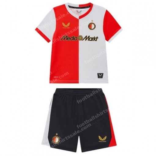 Feyenoord Home Feyenoord Kids Football Kit 25/26