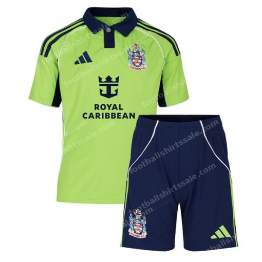 Fulham Away Kids Football Kit 25/26