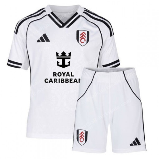 Fulham Home Kids Football Kit 25/26