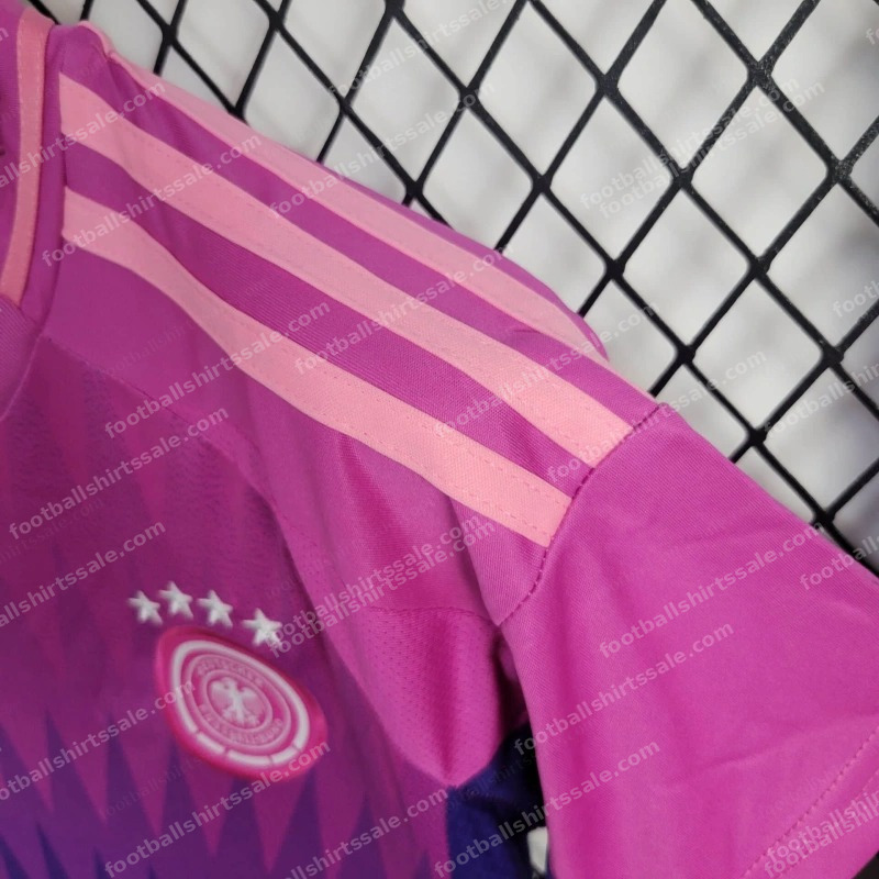 2024 Germany Away Football Shirt Kids Size - Detail 5