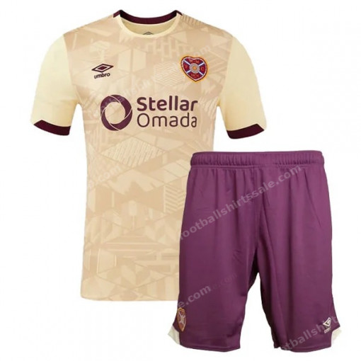 Hearts Away Hearts Kids Football Kit 24/25