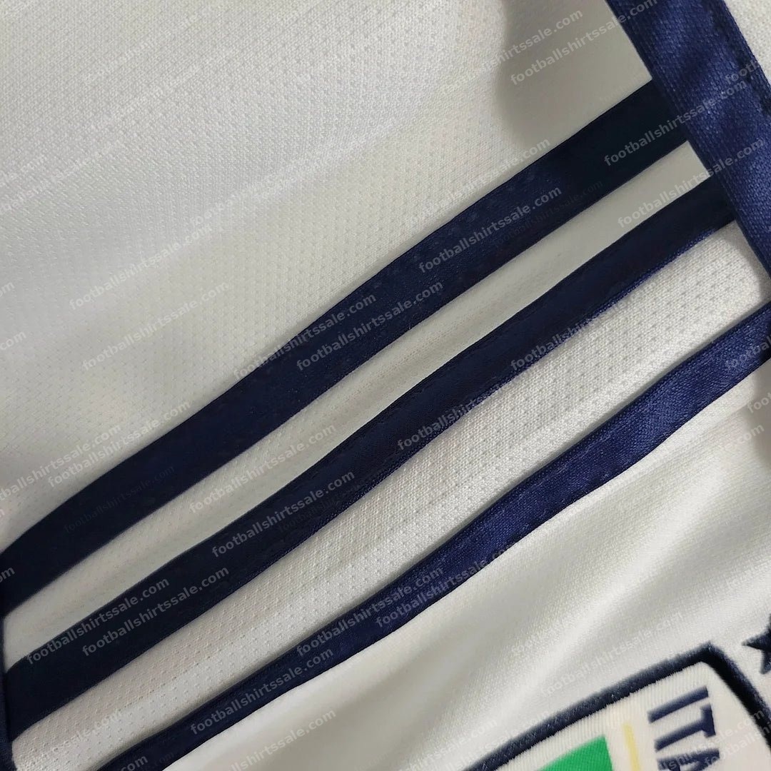 2023 Italy Away Soccer Shirt Kids Size - Detail 10