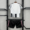 2025/2026 Juventus Home Football Shirt Kids Size - Detail 1