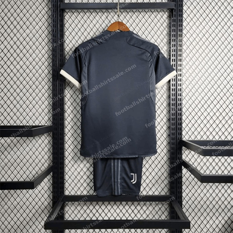2023/2024 Juventus Third Away Soccer Jersey 1:1 Thai Quality Kids Size - Detail 1