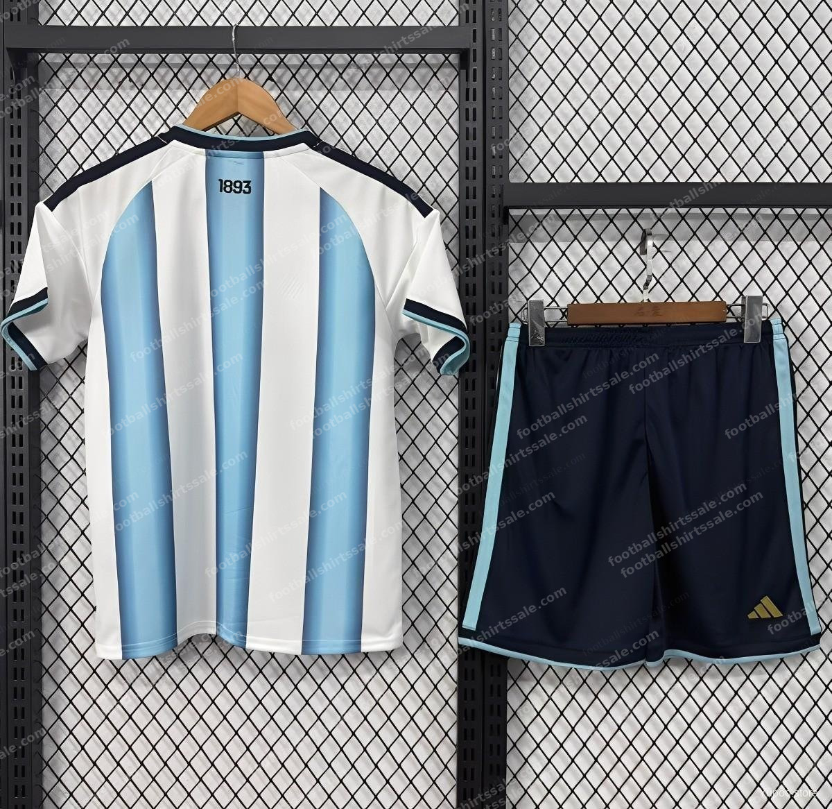 2026 Kids Argentina World Cup Home Jersey - Detail 1