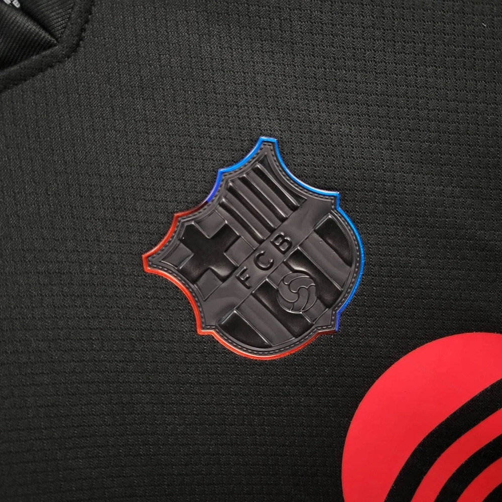 2024/2025 Kids Size Barcelona Away Football Shirt 1:1 Thai Quality - Detail 3