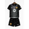 2025/2026 Kids Size Barcelona Black Goalkeeper Football Kit