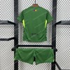 2025/2026 Kids Size Barcelona Green Goalkeeper Football Kit - Detail 1