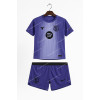 2025/2026 Kids Size Barcelona Purple Goalkeeper Football Kit