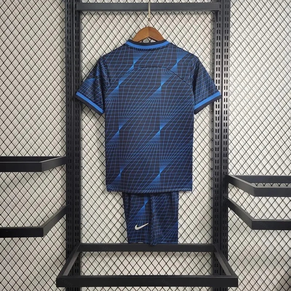 2023/2024 Kids Size Chelsea Away Football Jersey - Detail 1