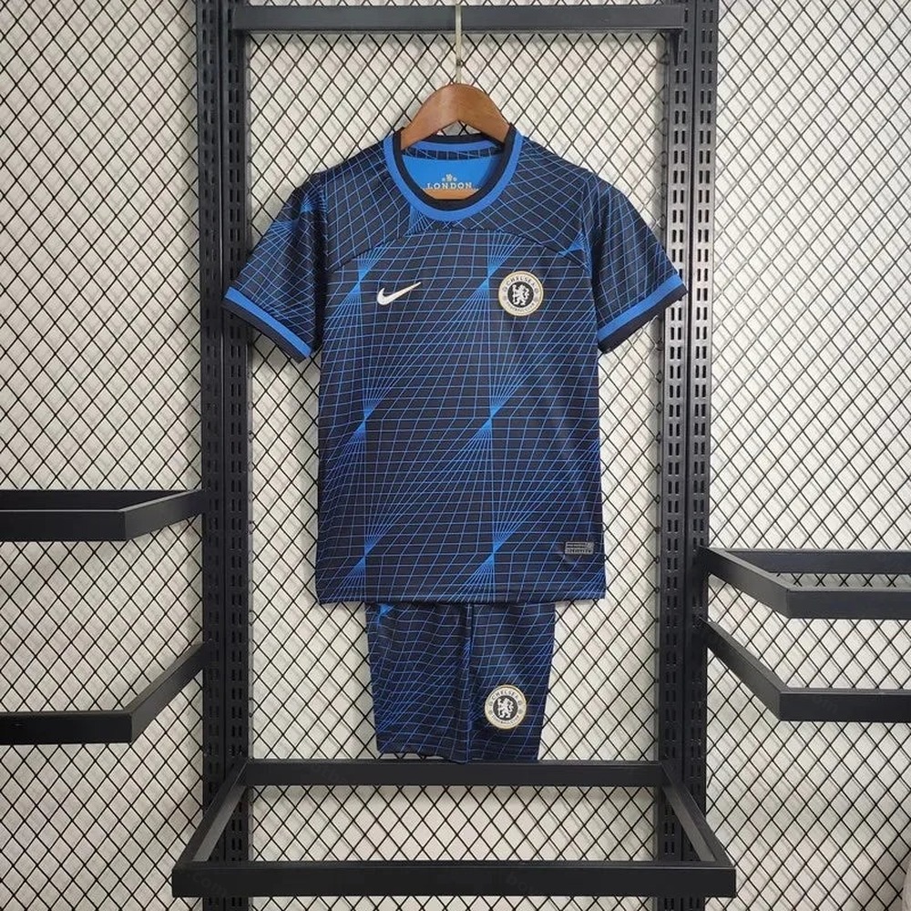 2023/2024 Kids Size Chelsea Away Football Jersey - Detail 6