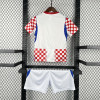 2026 Kids Size Croatia Home Football Shirt - Detail 1