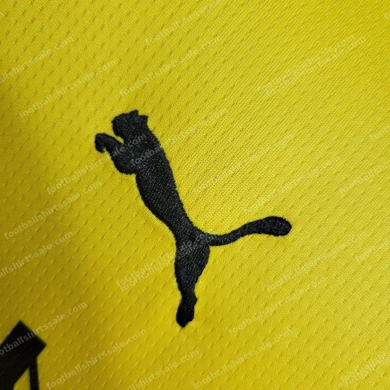 2023/2024 Kids Size Dortmund Home Football Shirt - Detail 10
