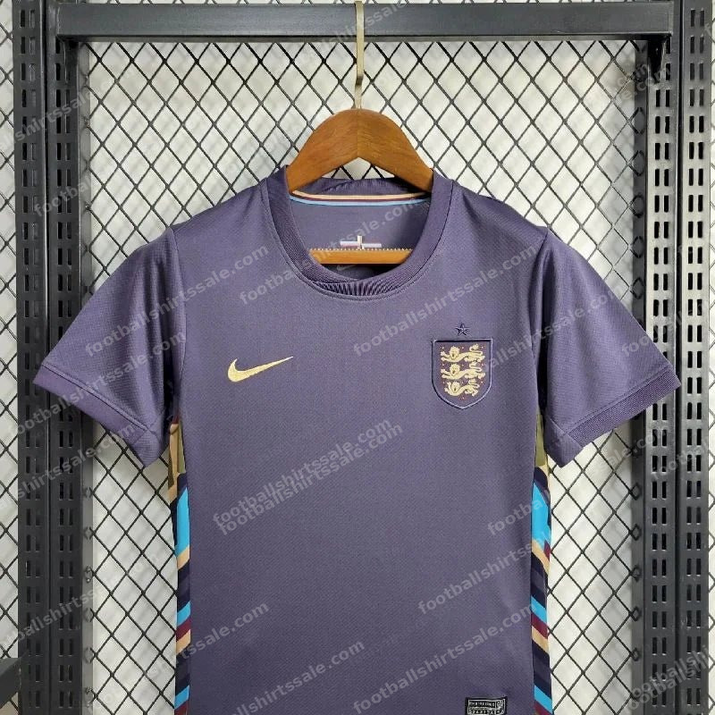2024 Kids Size England Away Football Jersey - Detail 2