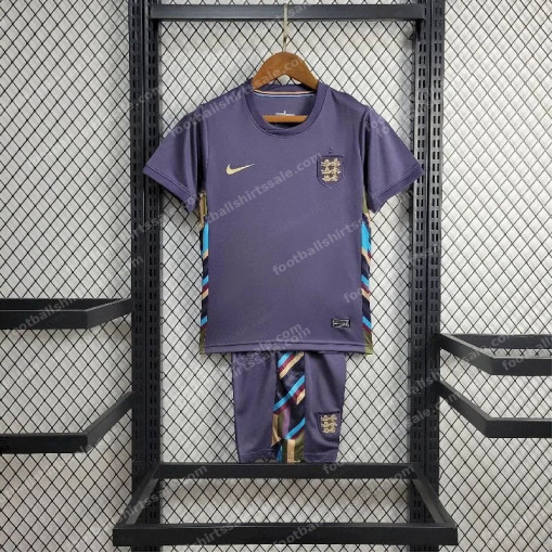 England Away Kids Football Kit 2024